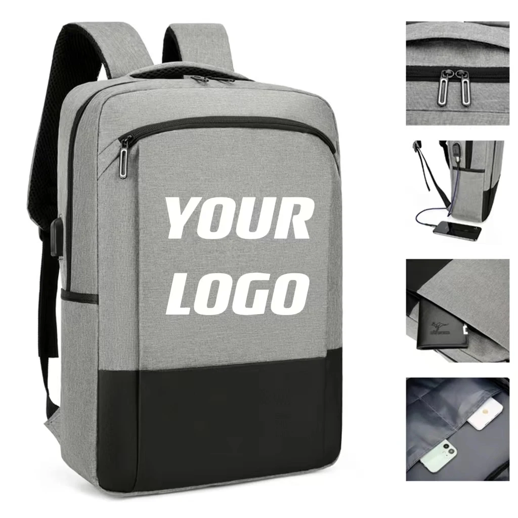 Customizable 15.6 Inch Business Laptop Backpack 1