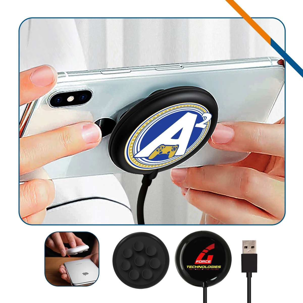 Mini Suction Wireless Charger 1