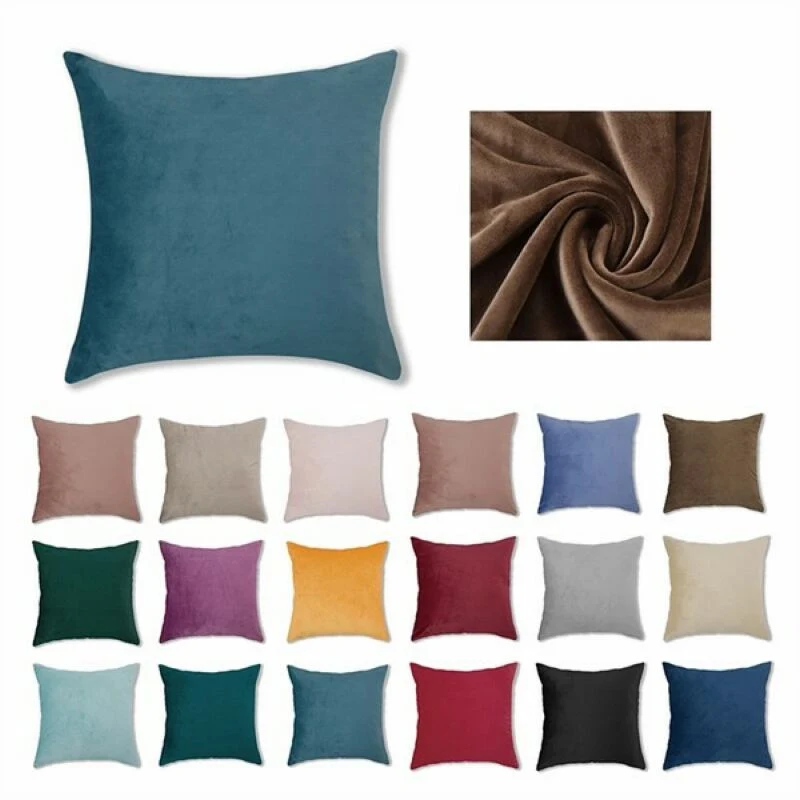 Velvet Throw Pillowcase 1