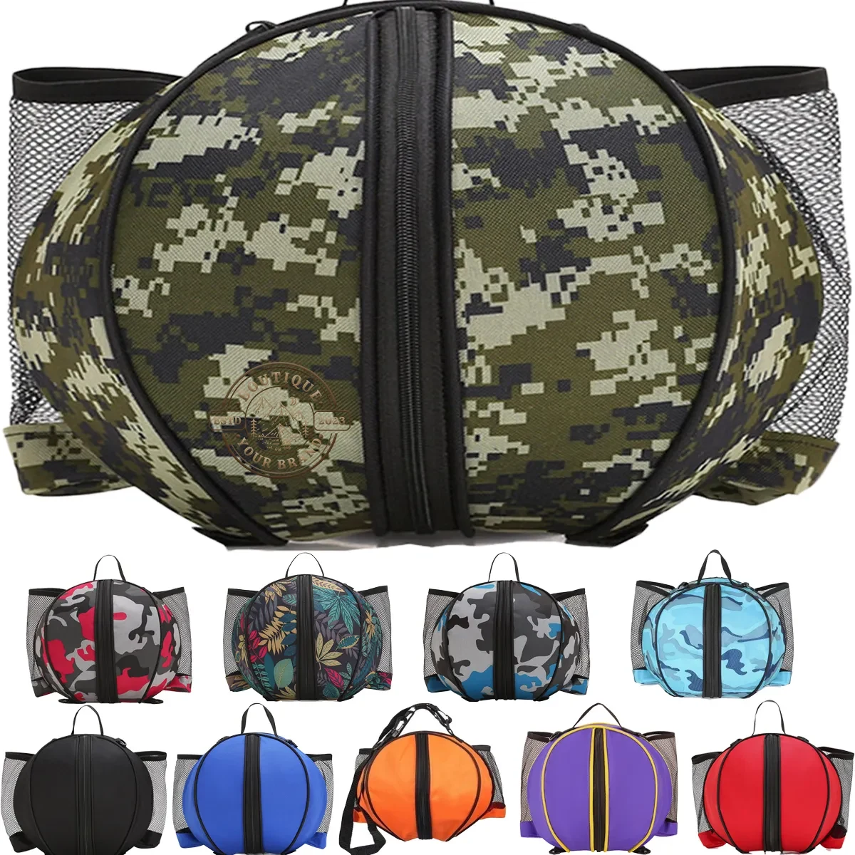 Adjustable Waterproof Basketball Bag With Shoulder Strap 1