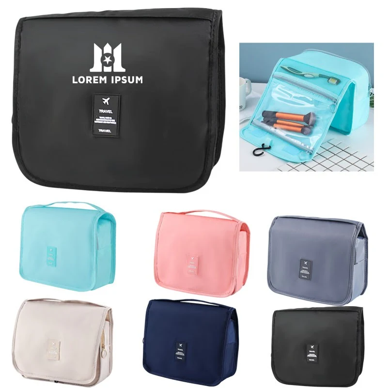 Hanging Toiletry Bag with Multiple Pockets for Bathroom & Travel 1