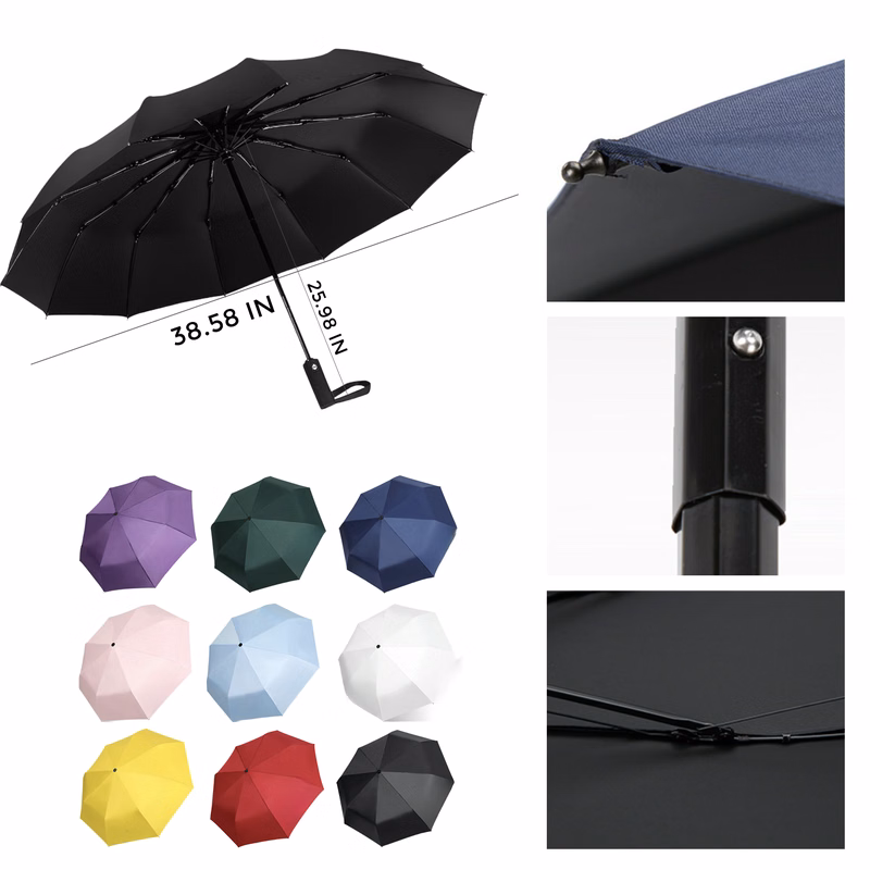 MOQ 10 PCS Light - weight Folding Umbrella