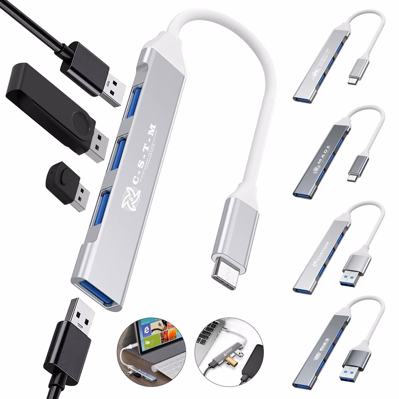 4-Port USB Hub Adapter