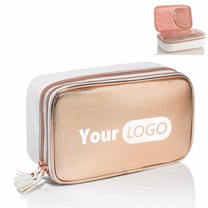 Double Layered Cosmetic Bag