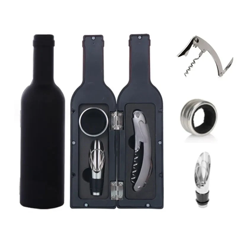 Wine Bottle Opener Set Corkscrew Screwpull Accessories Kit 1