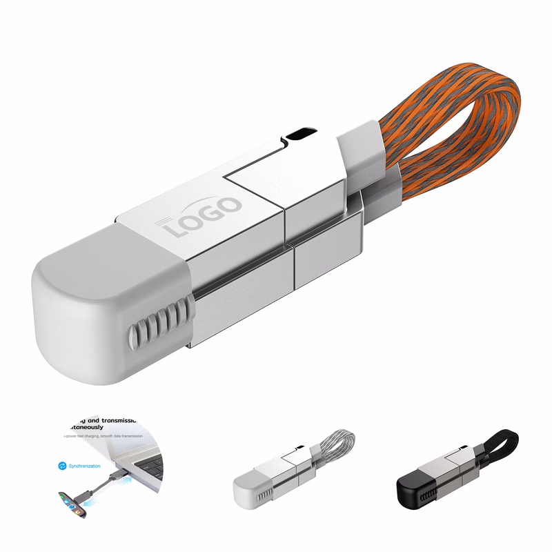 6-in-1 Universal Data Cable Converter with Multiple Ports