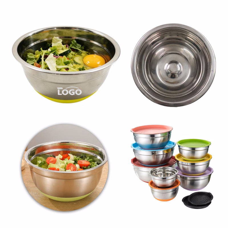 MOQ100 8.5" Stainless Steel Mixing Bowl