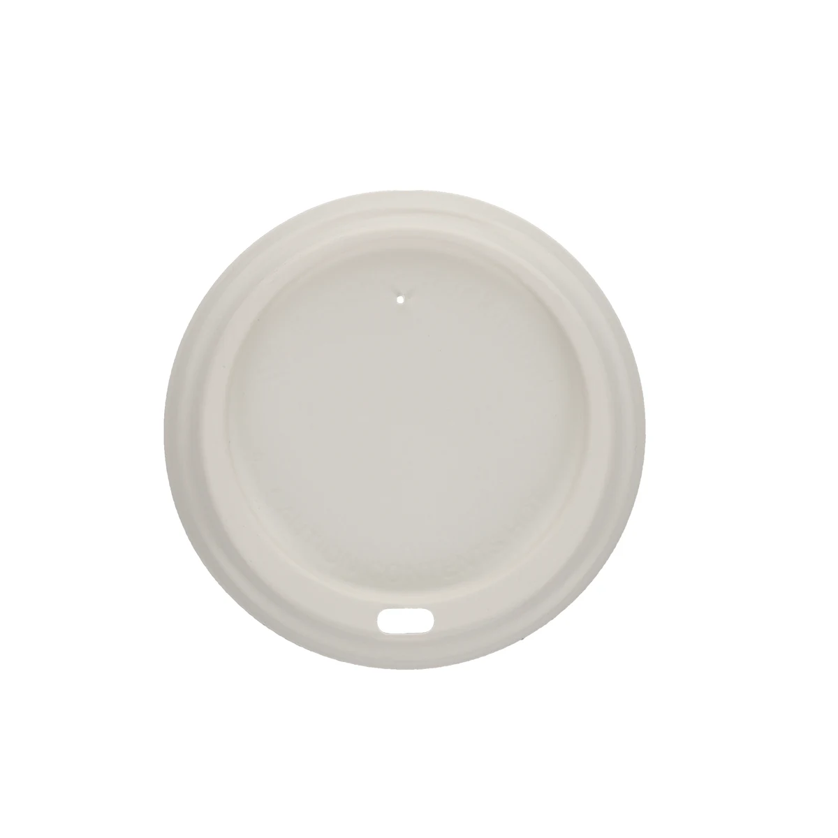 12/16 oz Paper Cup Eco Domed Lid White 1