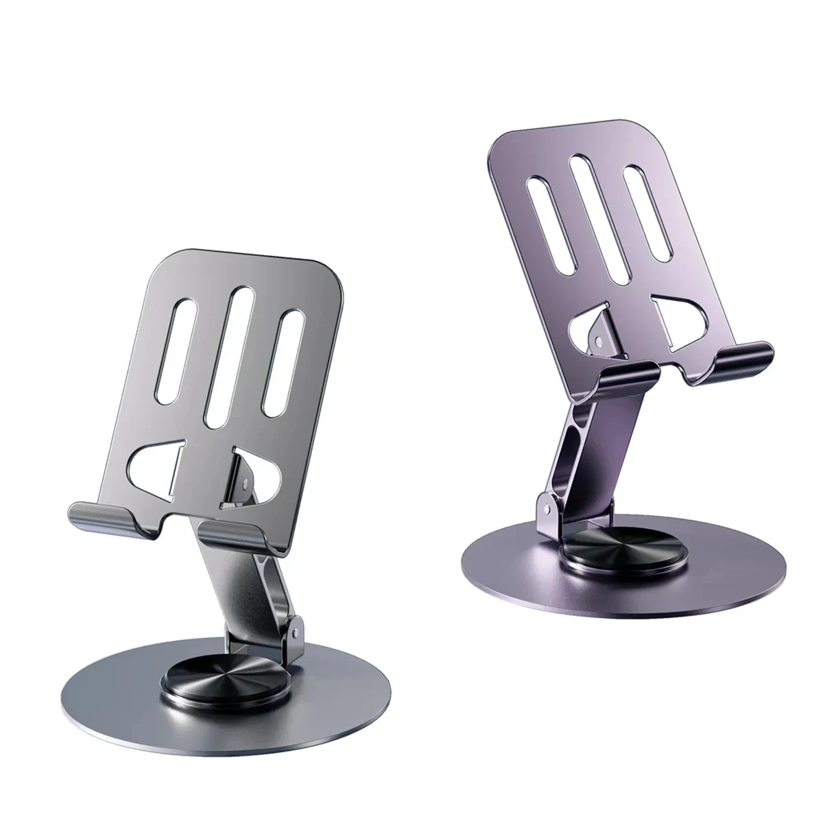 360 Degree Rotation Metal Cell Phone Stand Desk 1