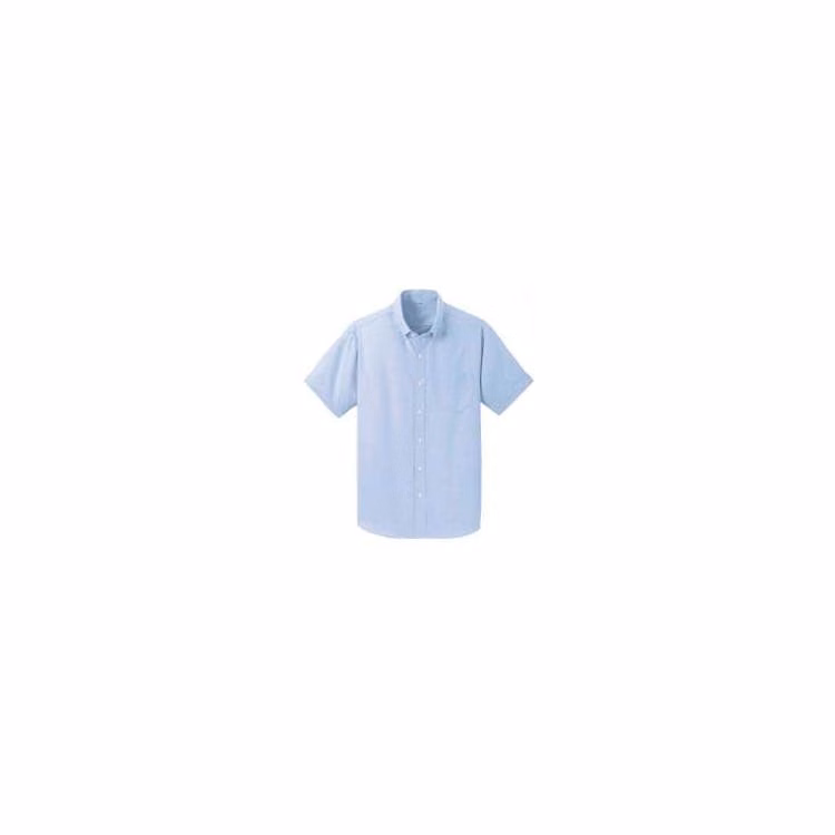 Boys' SS Oxford Shirts - Blue Med