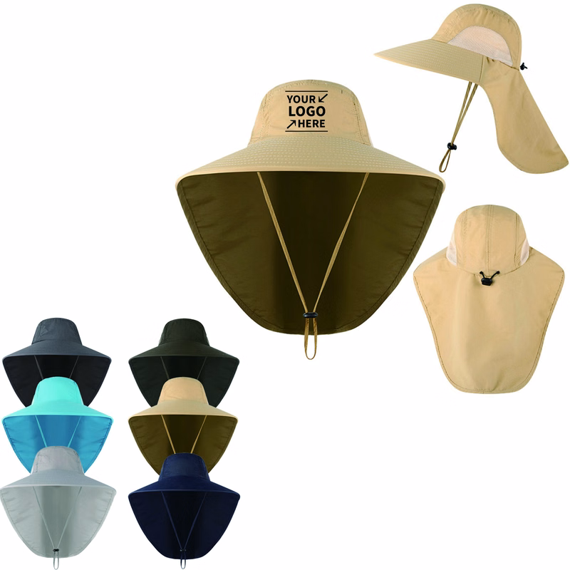 Womens Sun Hat With Neck Flap