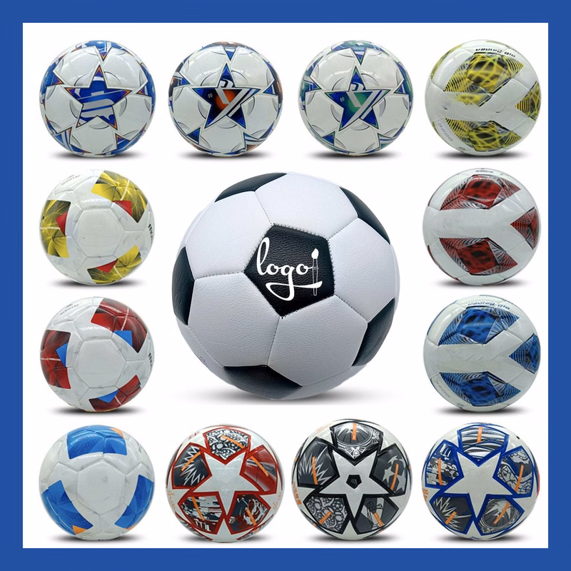 Custom Multiple Styles Microfiber Tpu Soccer Balls