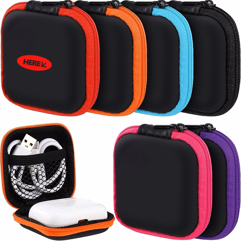 Mini Square Cable Organizer Case
