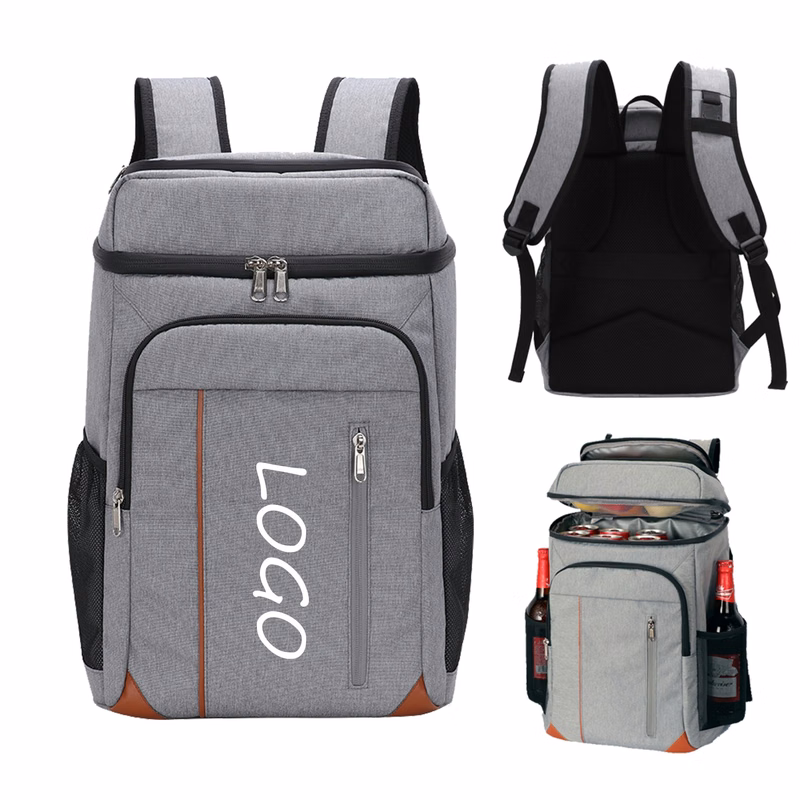 Double Insulated Backpack Outdoor Picnic Bag Trolley Ice Bag