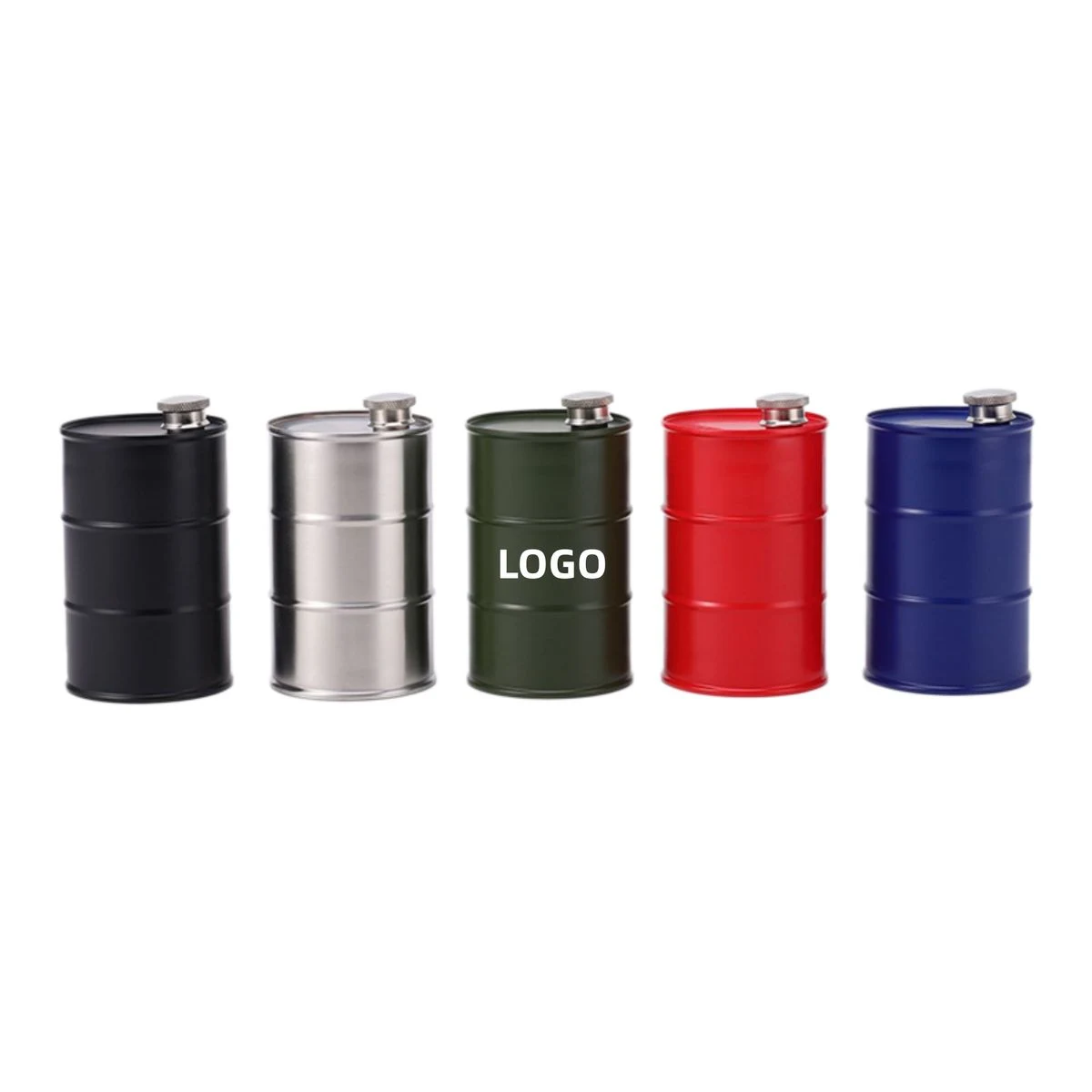 25-Ounce Pocket-Sized Wine Flask, custom water bottle with logo imprint 1