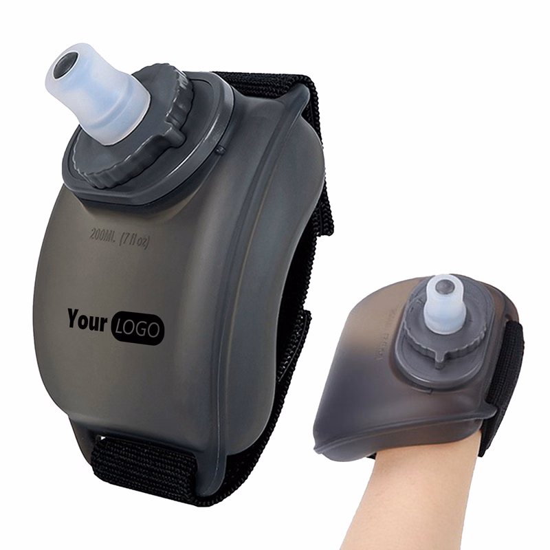 Silicone Innovative Wrist Flask For Runners And Hikers