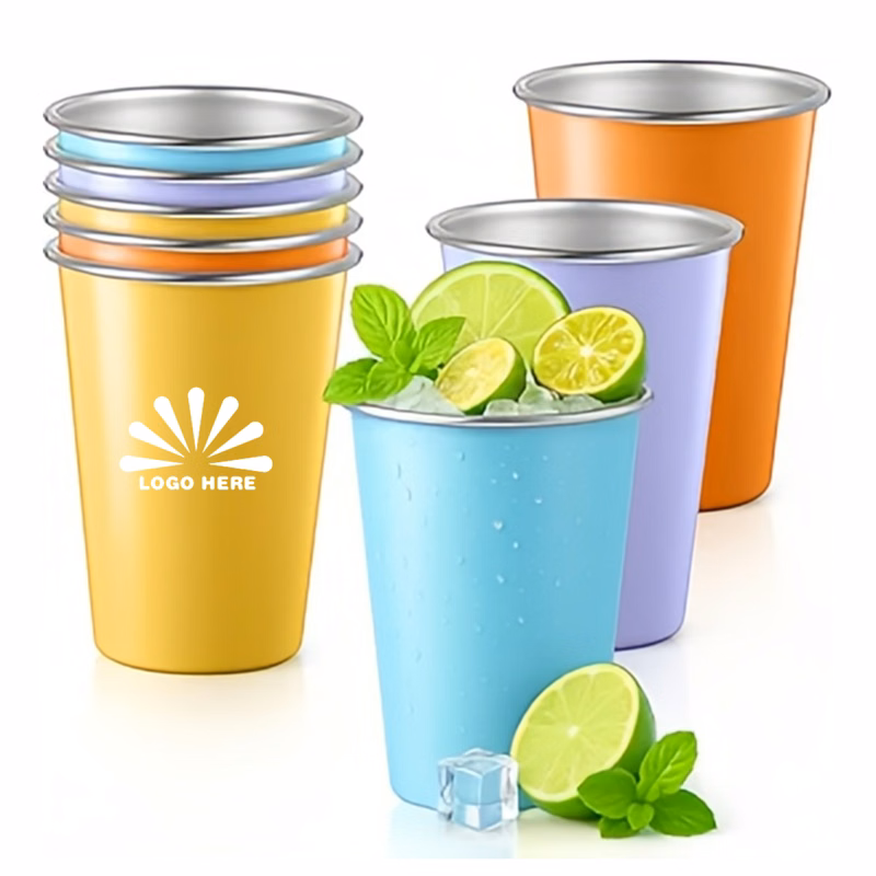 Unbreakable Stainless Steel Cup MOQ50