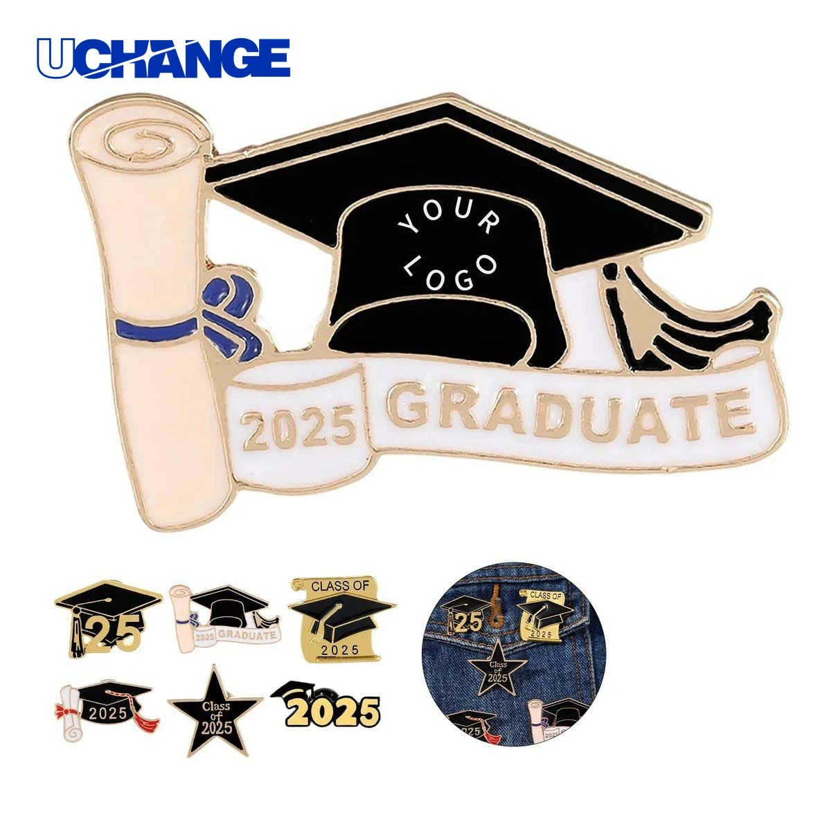 Class of 2025 Lapel Pin Badge for Events 1