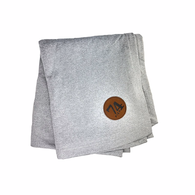 Eco Blanket w/ Leatherette Patch
