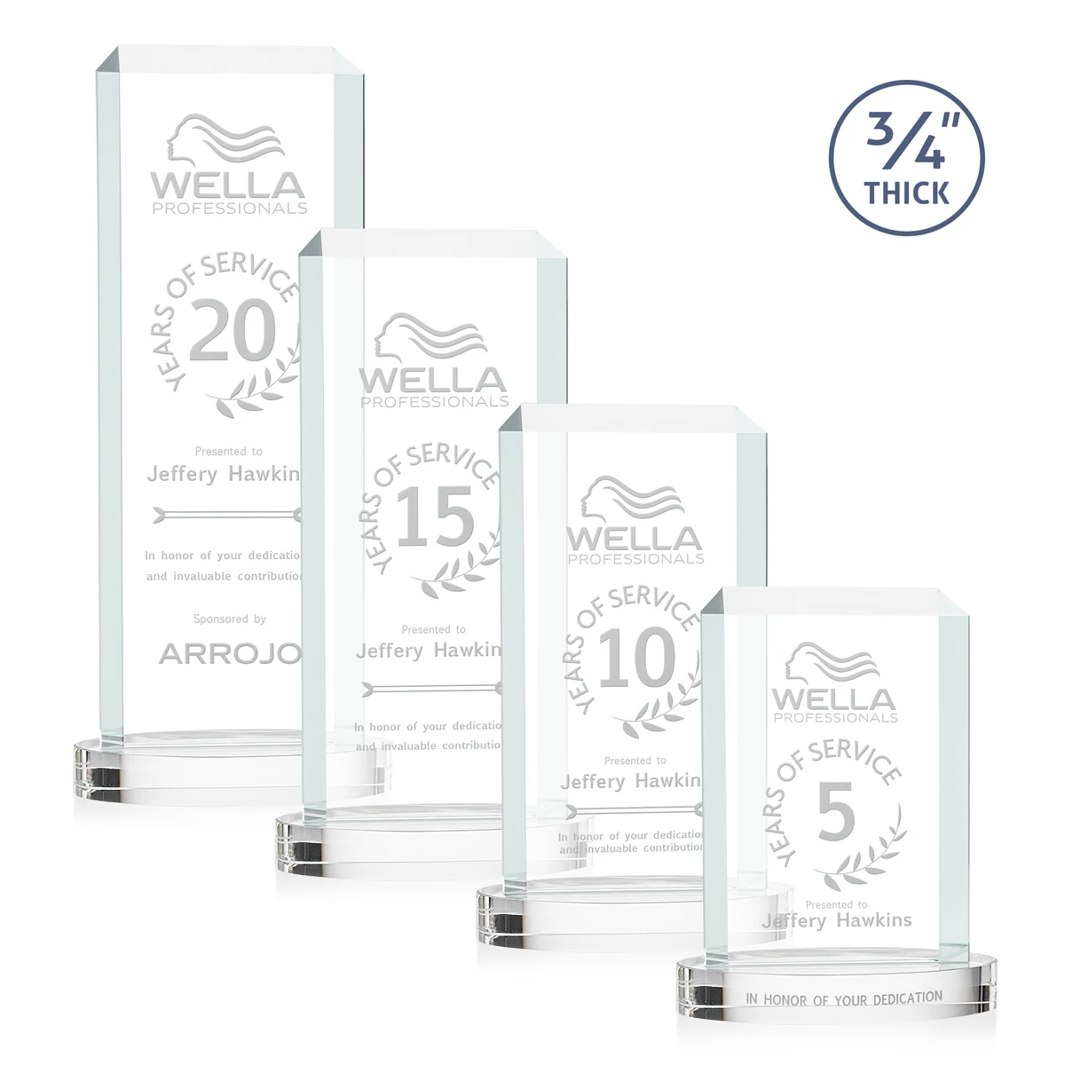 Dalton Award on Alberton Base - Clear 1