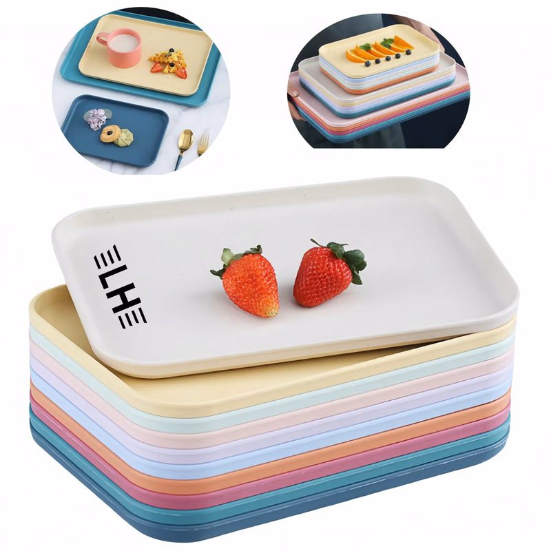Wheat Straw Food Serving Tray