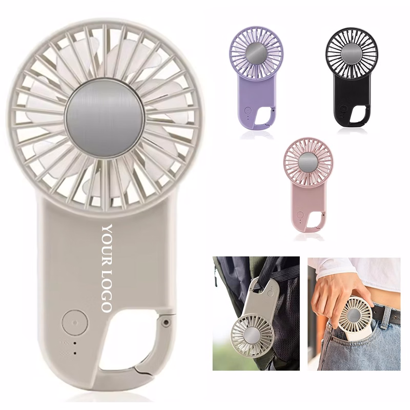 Handheld Air Cooling Fan With Buckle