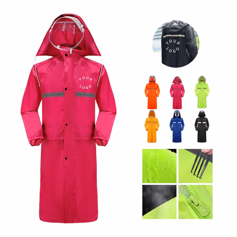 Breathable Waterproof Raincoat Long Style