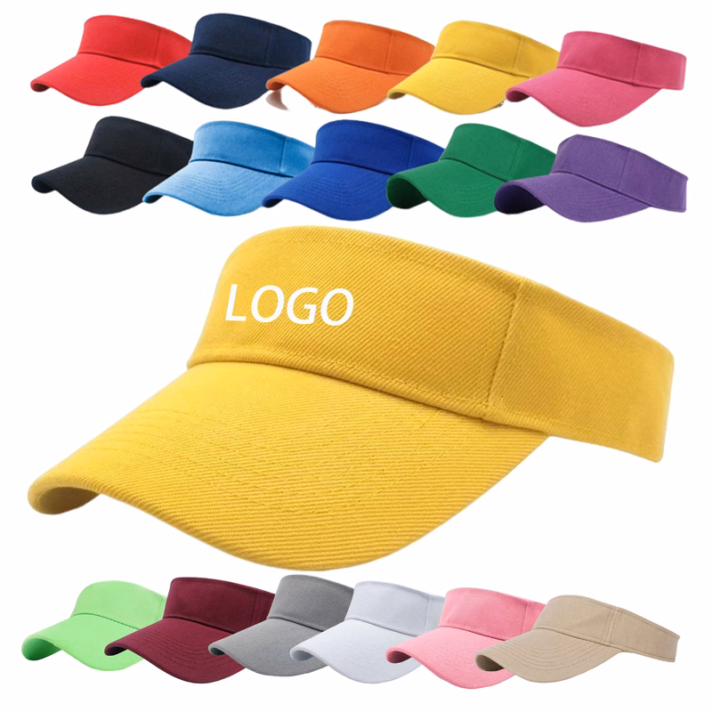 Pure Cotton Sport Retro Sun Visor Hat