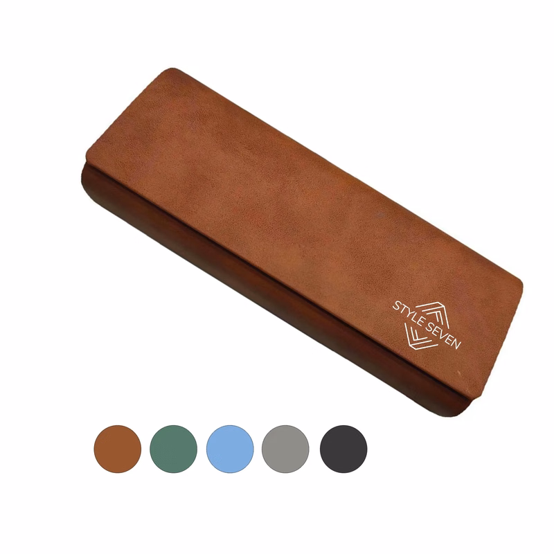 Leather Glasses Case Holder