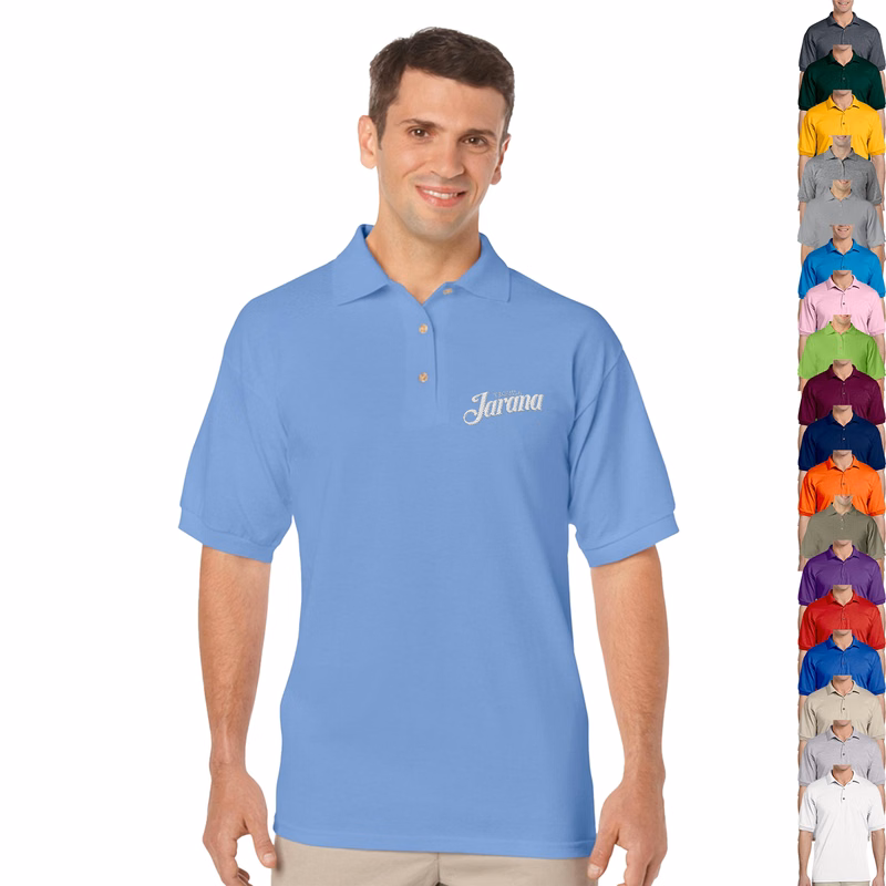 Gildan Dryblend 5.6 oz 50/50 Cotton/ Polyester Polo T-Shirt