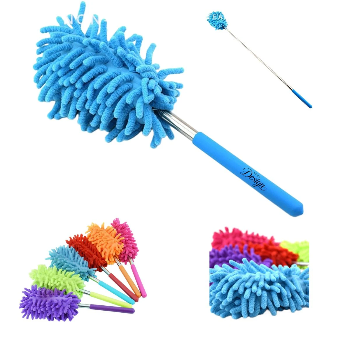 Extendable Chenille Duster 1