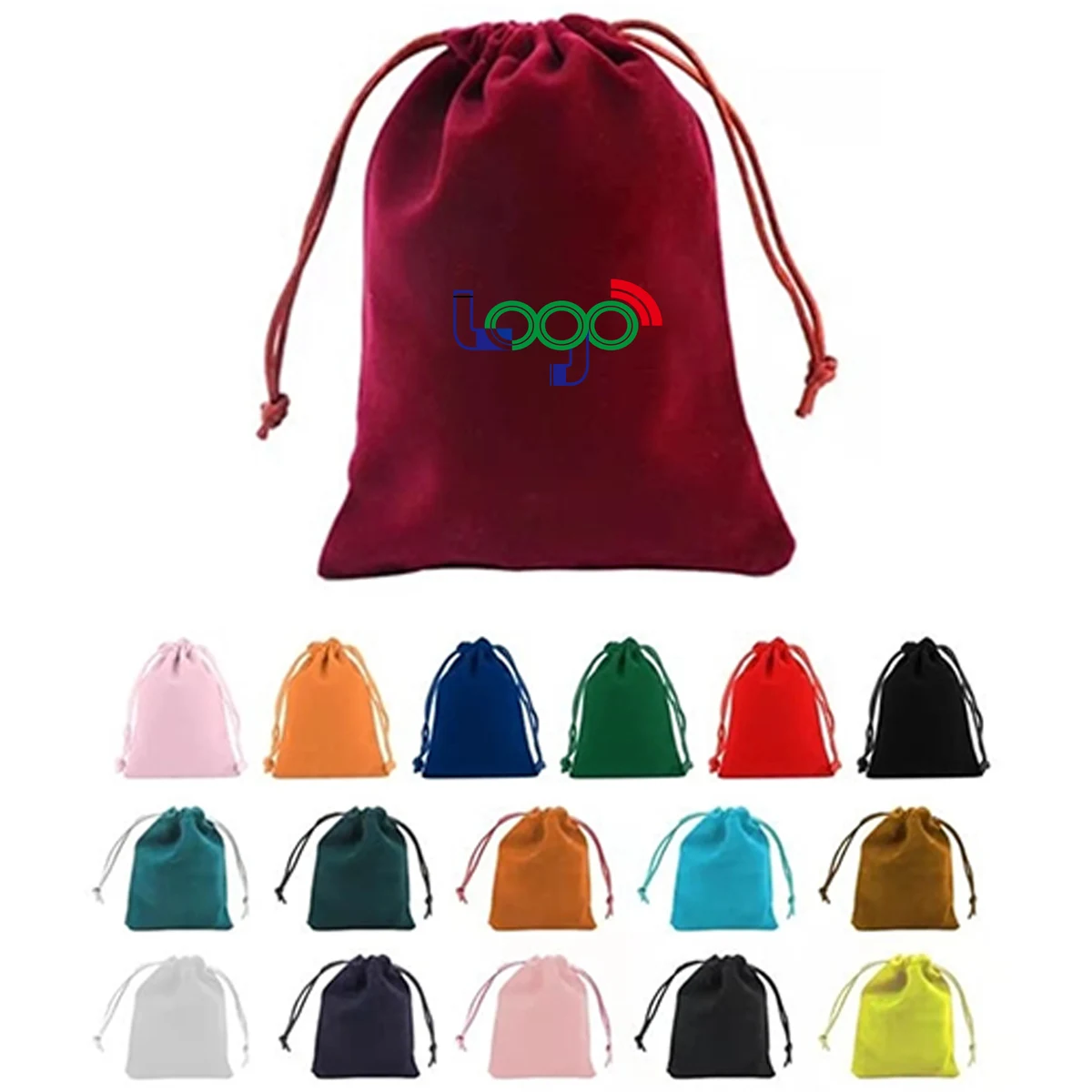 Exquisite Soft Mini Drawstring Jewelry Gift Bag 1
