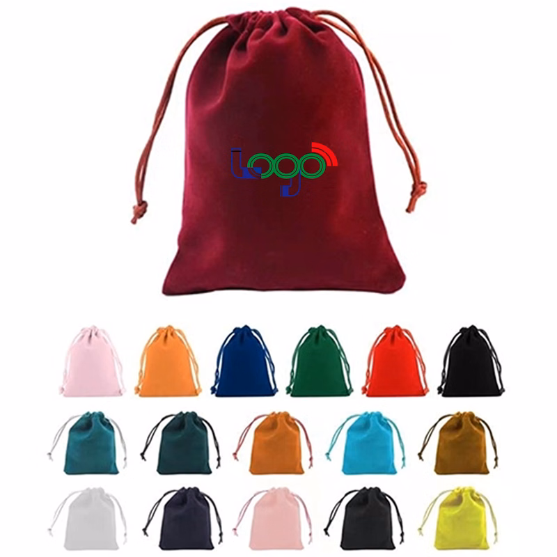 Exquisite Soft Mini Drawstring Jewelry Gift Bag