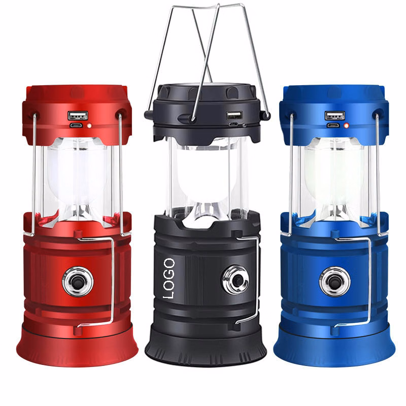 Collapsible Solar Power Camping Lantern