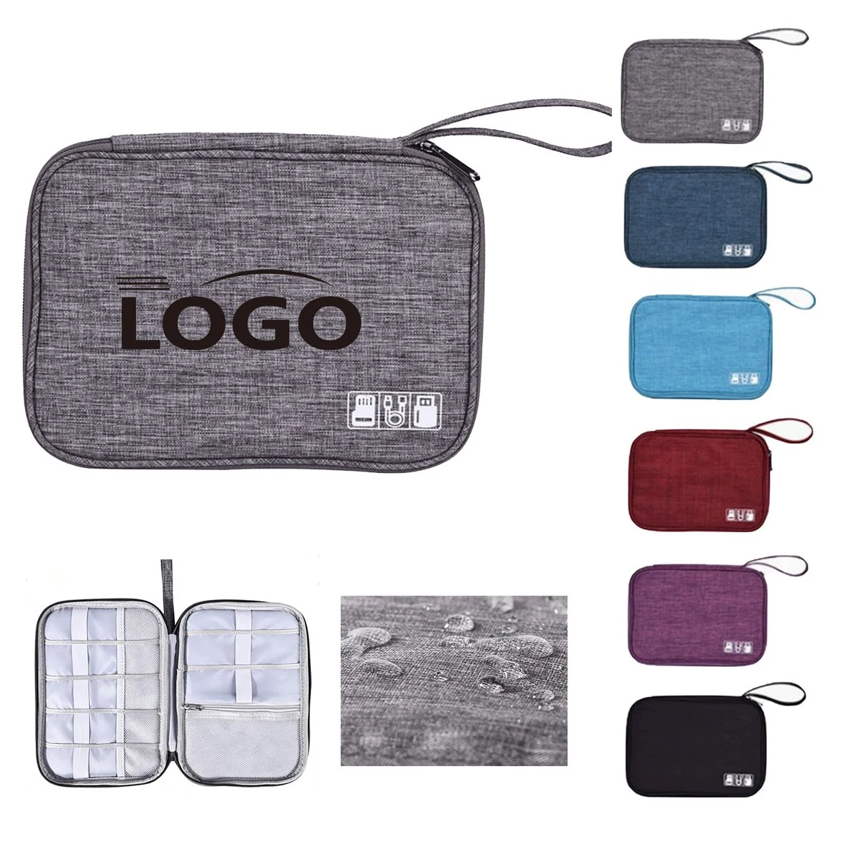Waterproof Electronics Organizer Bag 1