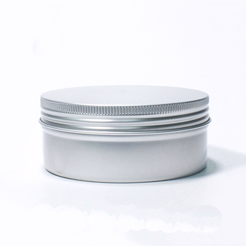 6 Ounce Aluminum Cans 200 mL Screw Lid Metal Storage Tins Containers
