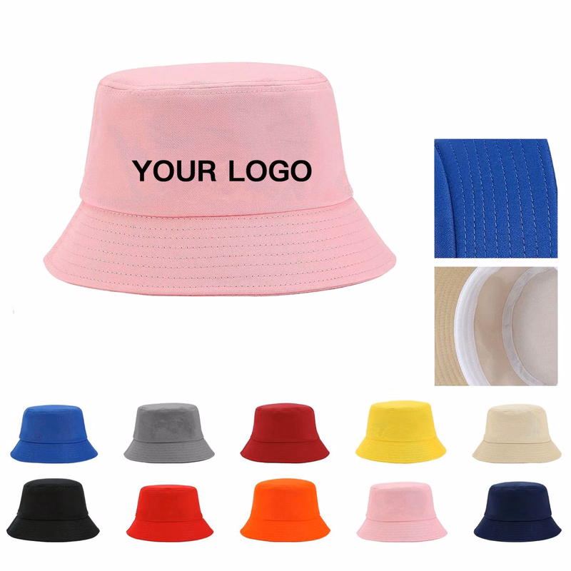 Soft Cotton Bucket Hat For Hiking And Travel