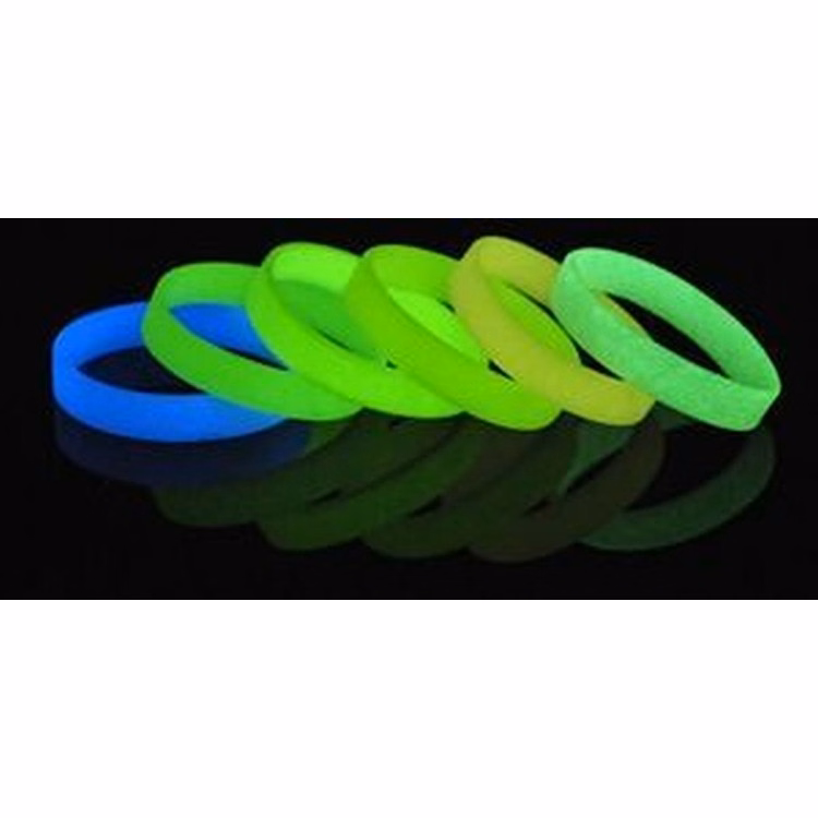 Silicone Glow In The Dark Bracelet
