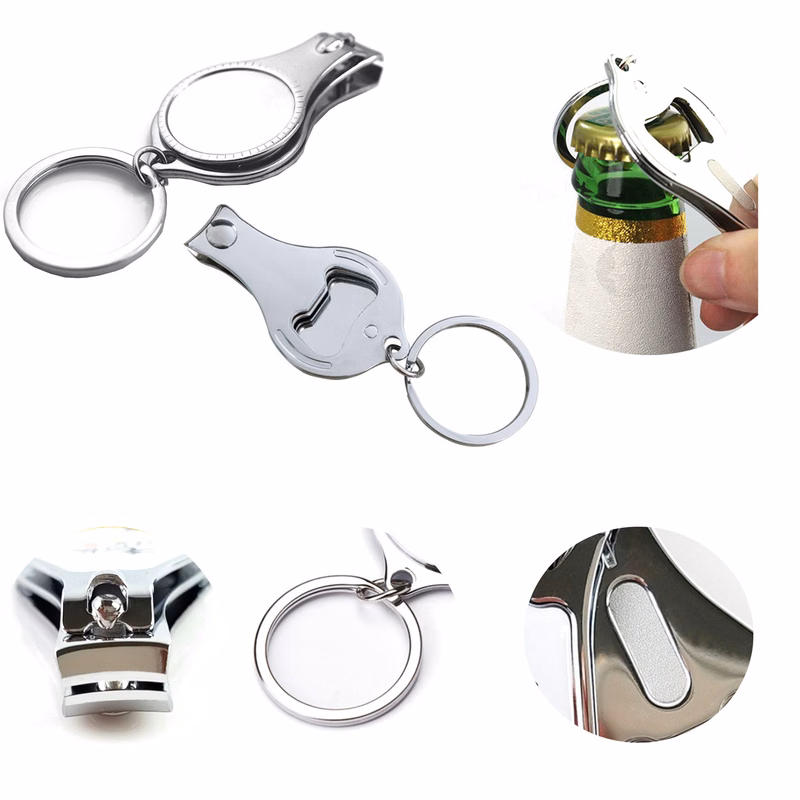 Nail Clipper With Bottle Opener