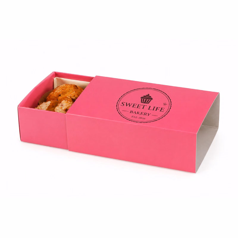 Matte Colored Flat Lunch Box