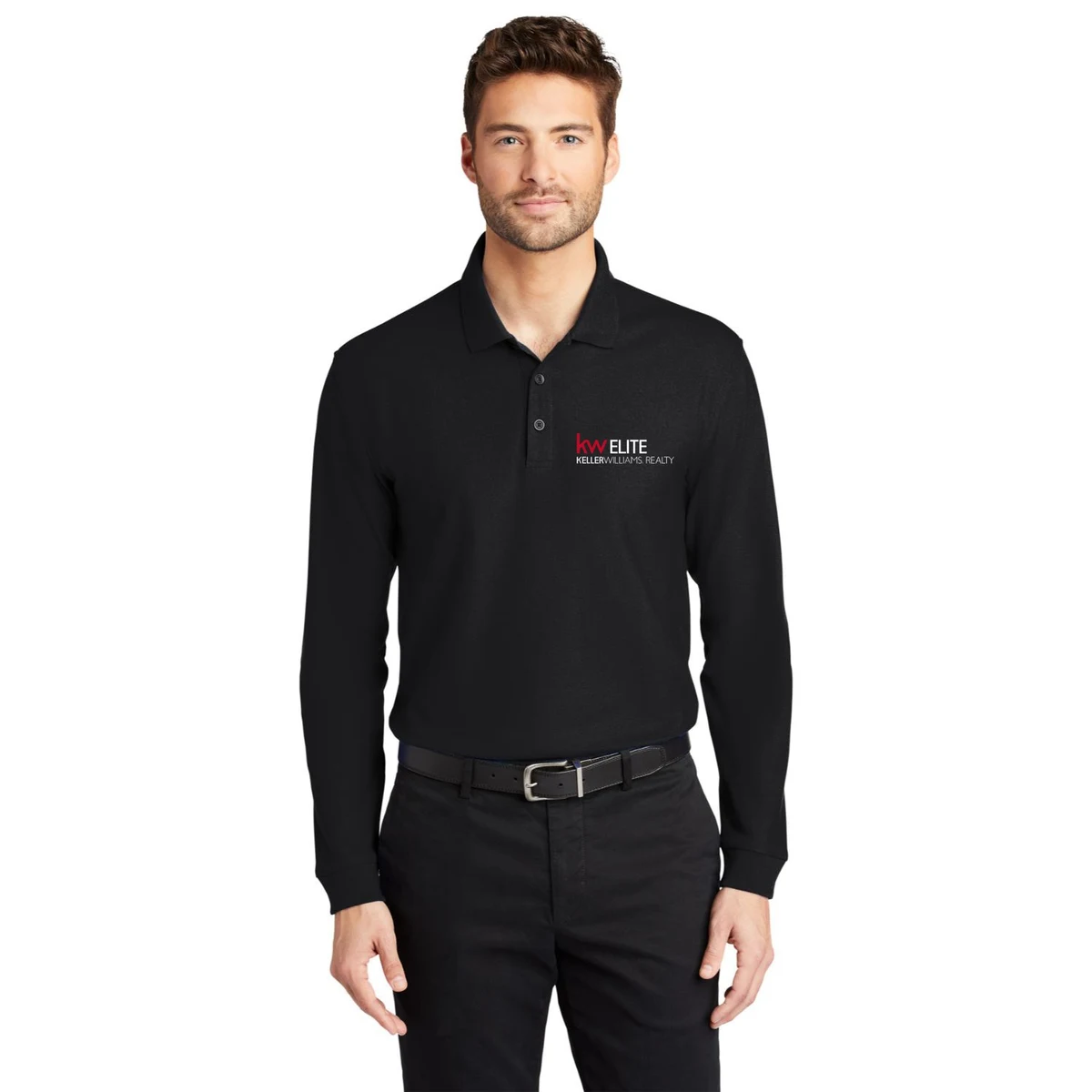 Port Authority® Long Sleeve Core Classic Pique Polo 1