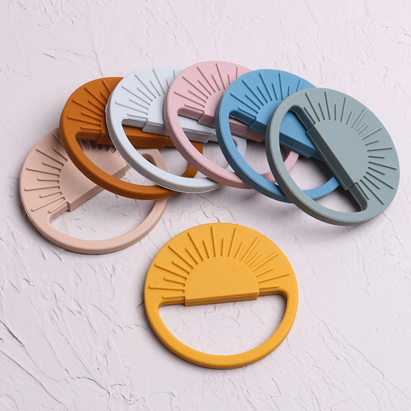 Nibbles Textured Silicone Teether
