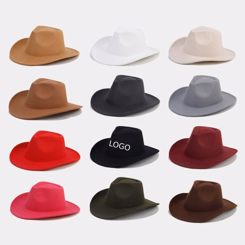 Sun Protection Felt Western Cowboy Hat