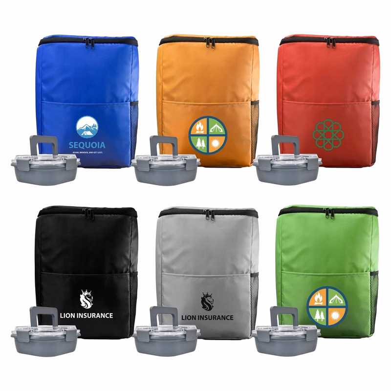 Sporty Recycled Lunch Box Set