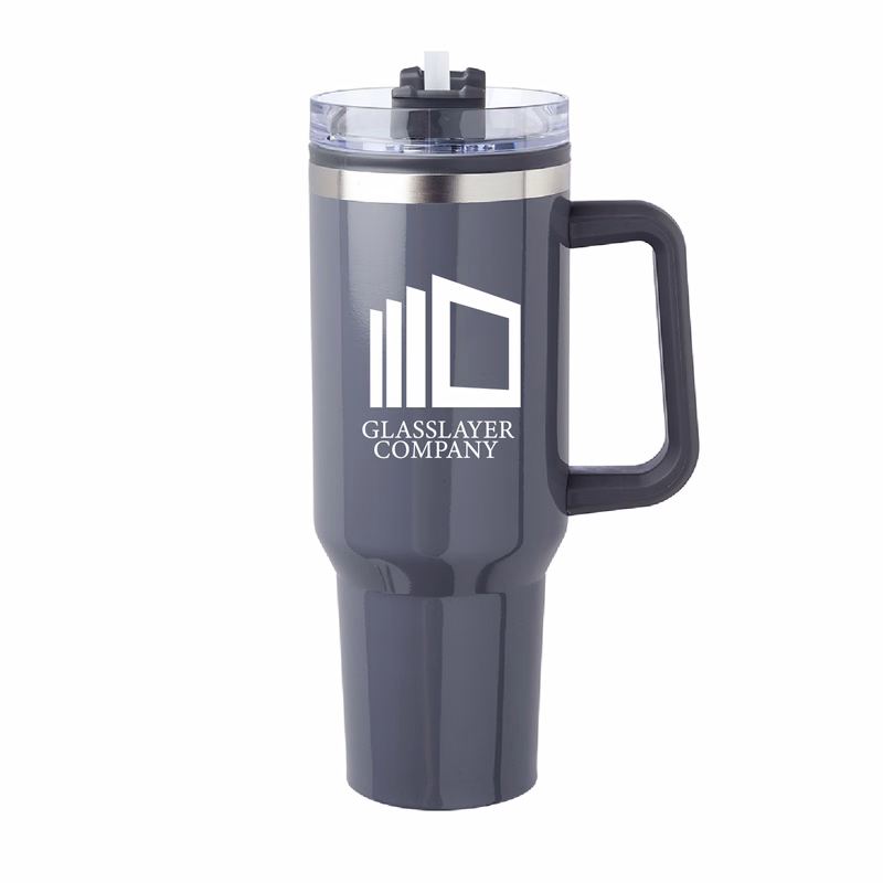 40 oz. Victor Travel Mug (1 Color Imprint)