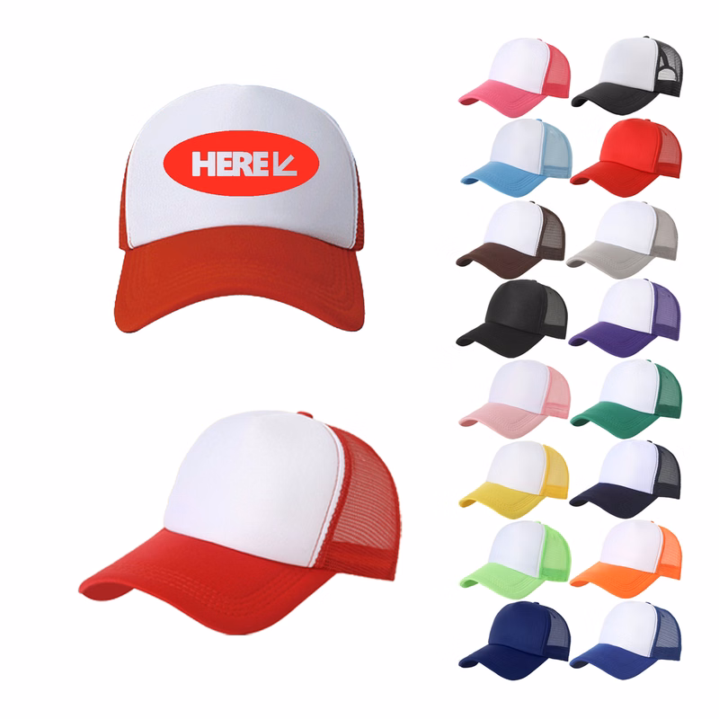 Sponge Mesh Duck Tongue Cap for Outdoor and Casual Wear
