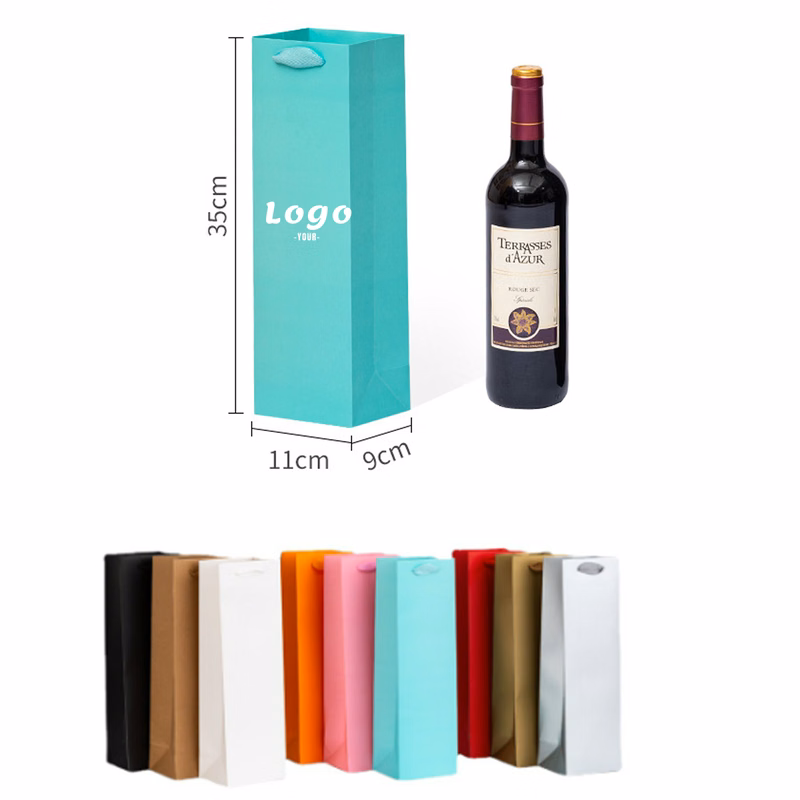 Colorful Wine Gift Bags