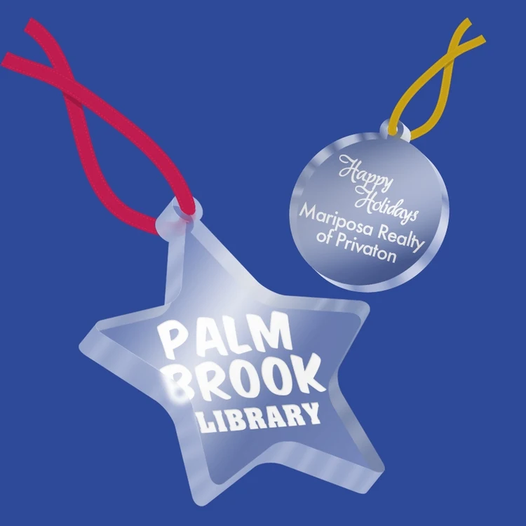 2" Acrylic Ornament 1