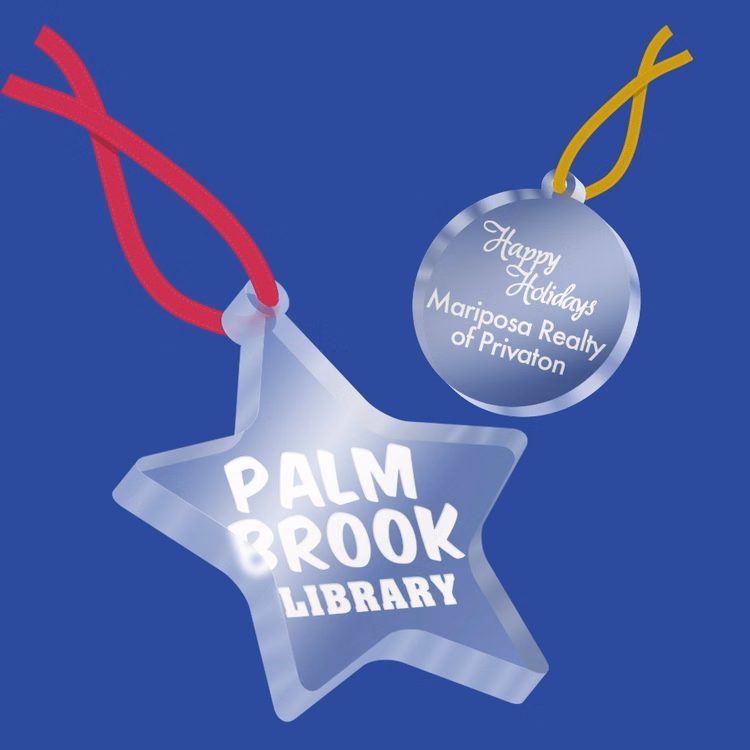 2" Acrylic Ornament