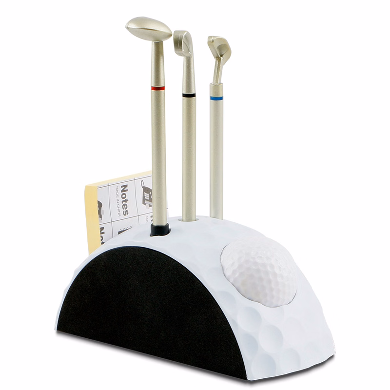 Miniature Golf Bag Desktop Organizer Pen Holder Replica